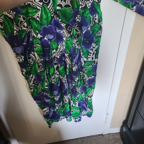 Vintage 80s April Rain party dress - Picture 3 of 9